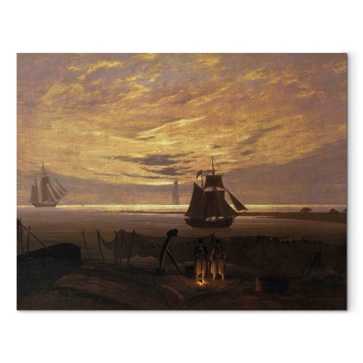 Art Reproduction Beach at the Baltic Sea in the evening 153618