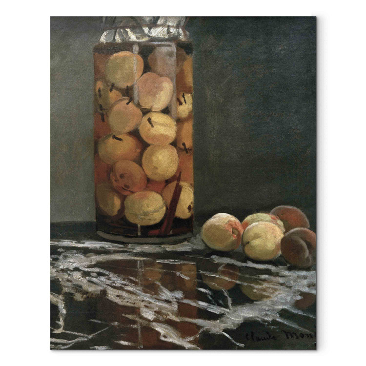 Reproduction Painting Glass with Peaches 158018