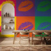 Wall Mural Kiss - Pop art-style lips in different colors and compositions 61218 additionalThumb 4