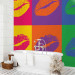 Wall Mural Kiss - Pop art-style lips in different colors and compositions 61218 additionalThumb 8