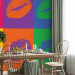 Wall Mural Kiss - Pop art-style lips in different colors and compositions 61218 additionalThumb 7