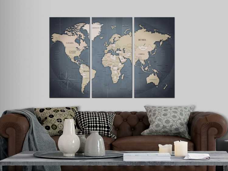 Canvas Print Anthracitic World 91918 additionalImage 3