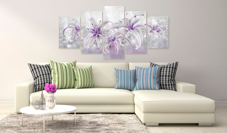 Acrylic print Purple Graces [Glass] 92518 additionalImage 3