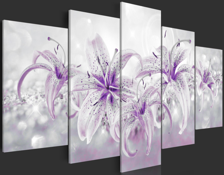 Acrylic print Purple Graces [Glass] 92518 additionalImage 6