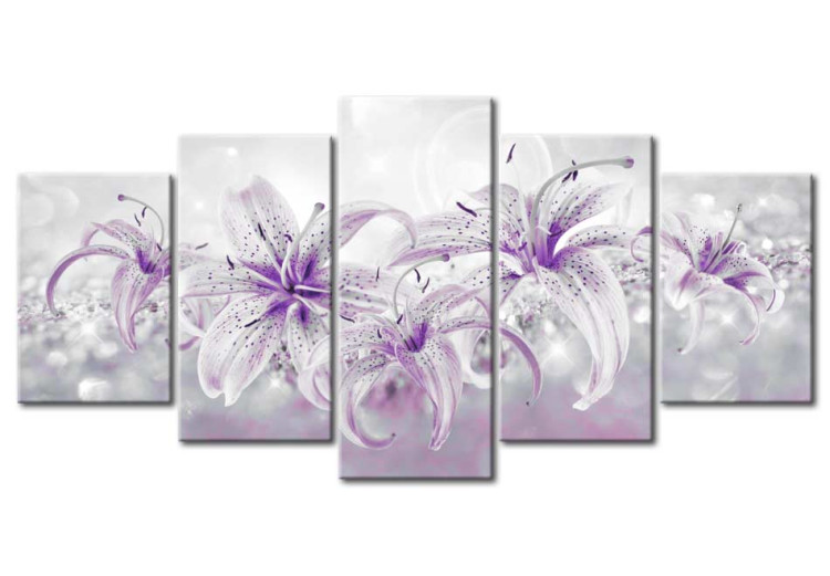 Acrylic print Purple Graces [Glass] 92518 additionalImage 2
