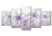 Acrylic print Purple Graces [Glass] 92518 additionalThumb 2