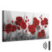 Canvas Print Romantic Poppies (1-piece) - Red Flowers in a Spring Meadow 98618 additionalThumb 8