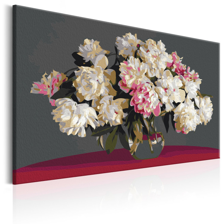 Paint by Number Kit White Flowers In A Vase 107128 additionalImage 5