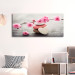 Canvas Print Tricolor Pebbles (1-part) Wide - Oriental Cherry Blossom 107228 additionalThumb 3