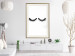 Poster Long Eyelashes - black and white abstract composition in glamour style 116328 additionalThumb 21
