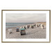 Poster Beach Huts - summer landscape of sandy beach with sea in the background 117028 additionalThumb 18