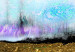 Canvas Art Print Colorful sky - abstraction over the edge of a dried, dark field 117128 additionalThumb 4