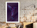 Wall Poster Purple Hummingbird - dark abstraction with bird and English text 117228 additionalThumb 13