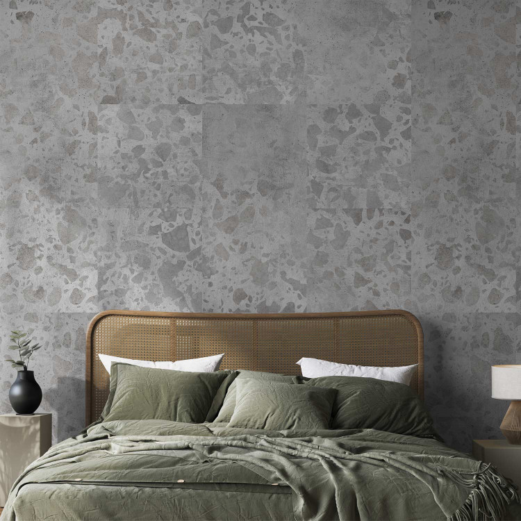 Modern Wallpaper Cement Terrazzo (Grey) 118028 additionalImage 3