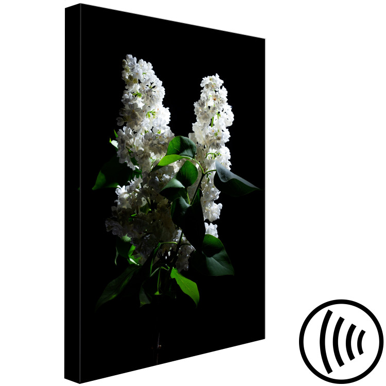 Canvas Lilacs at Night (1 Part) Vertical 121628 additionalImage 6