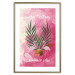 Wall Poster Don't Kill My Summer Vibe - white text and flamingos on a pink background 123028 additionalThumb 14