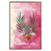 Wall Poster Don't Kill My Summer Vibe - white text and flamingos on a pink background 123028 additionalThumb 20