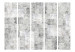 Folding Screen Concrete: Gray City II (5-piece) - industrial background in shades of gray 128928 additionalThumb 3