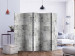 Folding Screen Concrete: Gray City II (5-piece) - industrial background in shades of gray 128928 additionalThumb 2