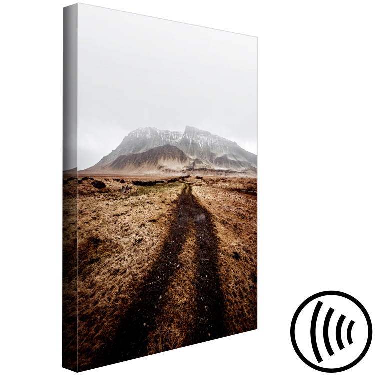 Canvas Art Print Road to the Unknown (1-piece) Vertical - mountain landscape road 130228 additionalImage 6