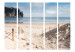 Folding Screen Sweltering July II - summer beach and sea landscape against high cliffs 134028 additionalThumb 3