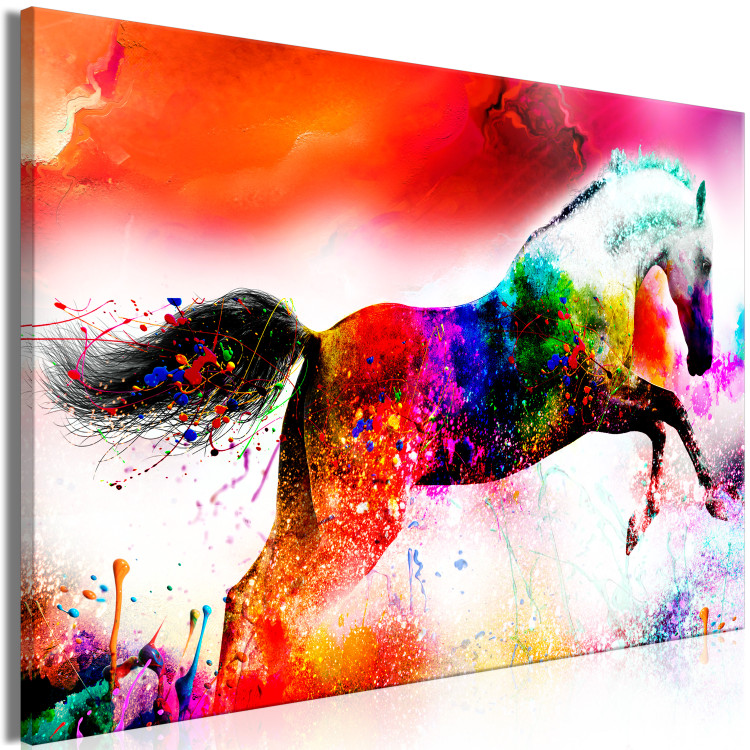 Large canvas print Happy Stallion [Large Format] 136428 additionalImage 2