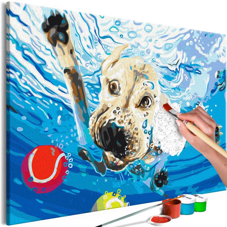 Paint by Number Kit Happy Dog 138428 additionalImage 4