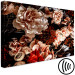 Canvas In a Flowery Garden (1-piece) Wide - colorful flowers and writings 143128 additionalThumb 6