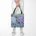Shopping Bag Blue succulents - a floral composition with rich detailing 147628 additionalThumb 2