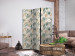 Room Divider Blooming Wildness - Tropical Plants on a Beige Background [Room Dividers] 152028 additionalThumb 2