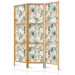 Room Divider Blooming Wildness - Tropical Plants on a Beige Background [Room Dividers] 152028 additionalThumb 5