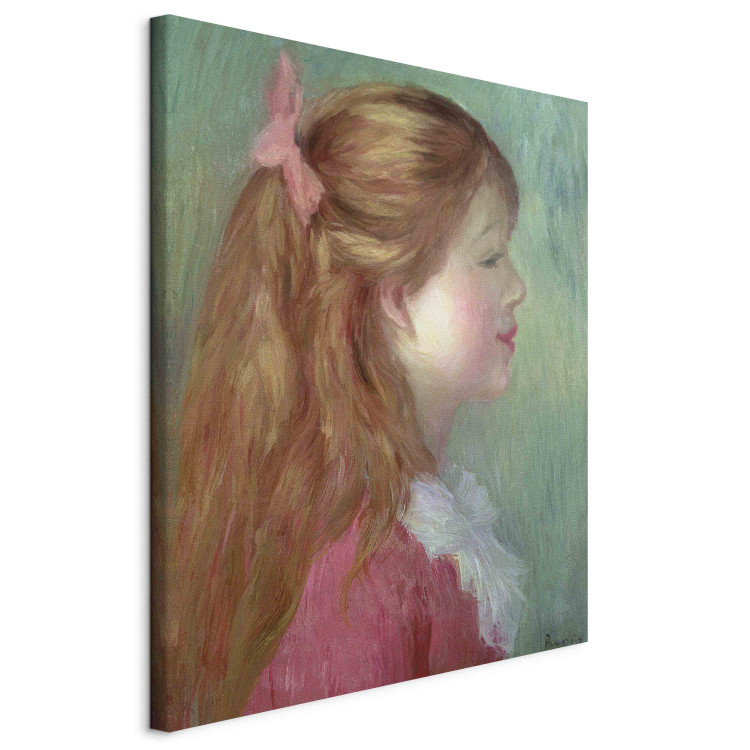 Art Reproduction Young girl with Long hair in profile 157728 additionalImage 2