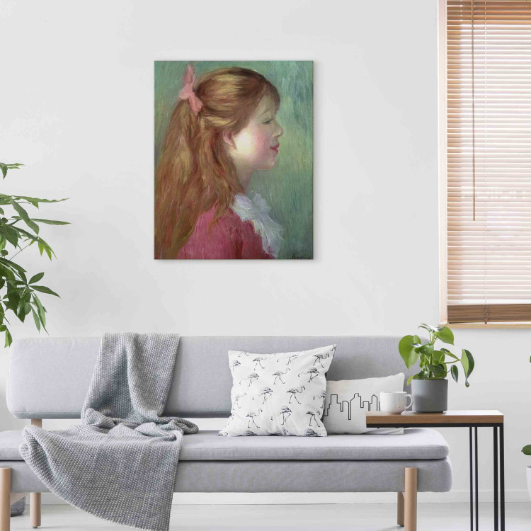 Art Reproduction Young girl with Long hair in profile 157728 additionalImage 5