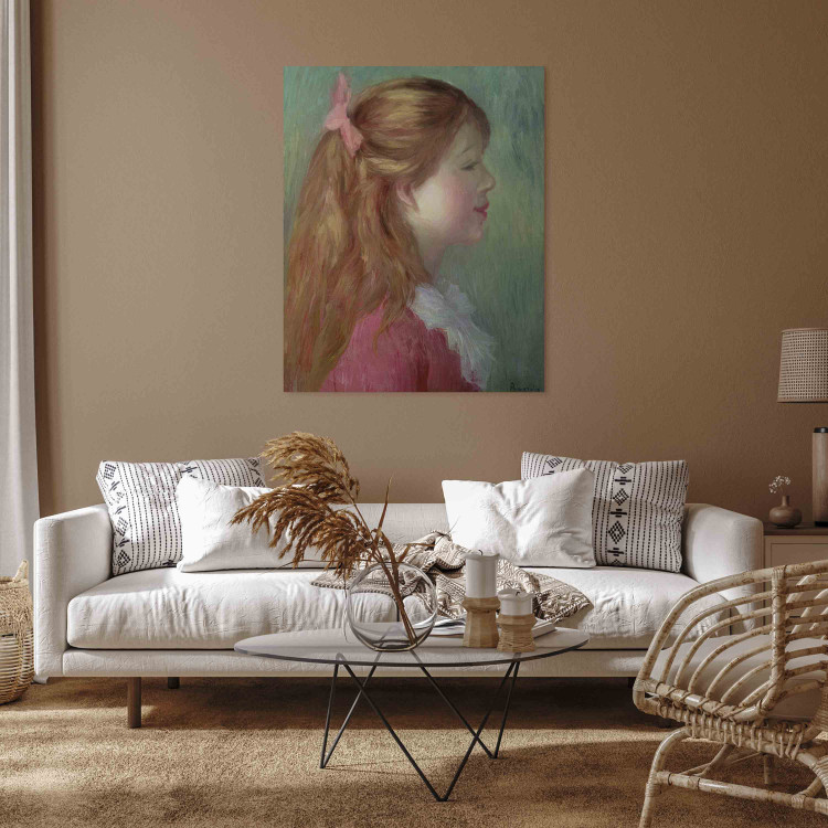 Art Reproduction Young girl with Long hair in profile 157728 additionalImage 3