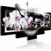 Canvas Print Orchids on a black background 50028 additionalThumb 2