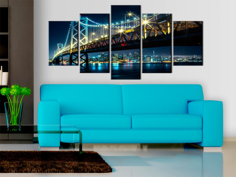 Canvas Art Print If you're going to San Francisco... 50528 additionalImage 3