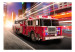 Wall Mural Fire truck 61128 additionalThumb 1