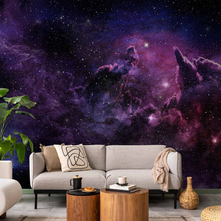 Photo Wallpaper Purple Nebula 70828