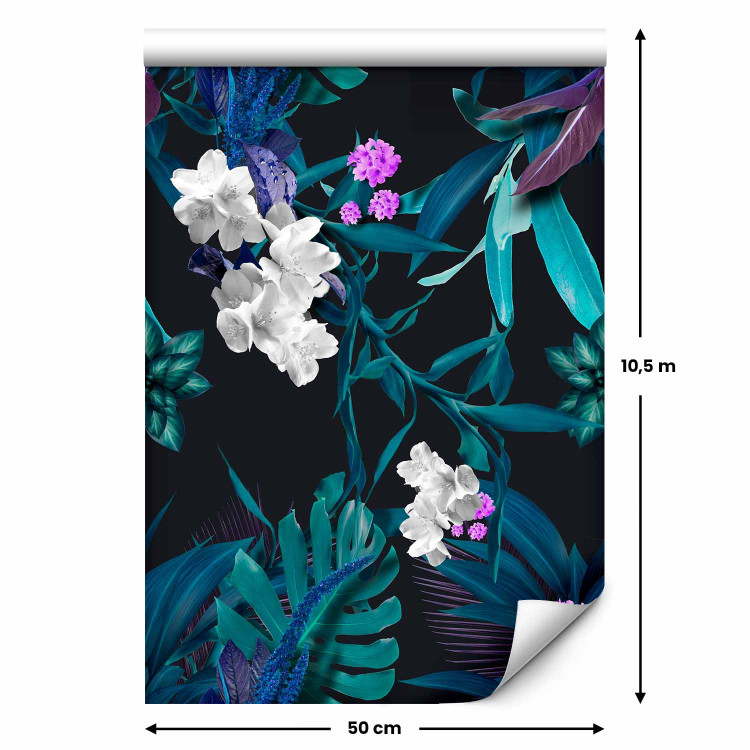 Wallpaper Exotic flower - white 89328 additionalImage 7