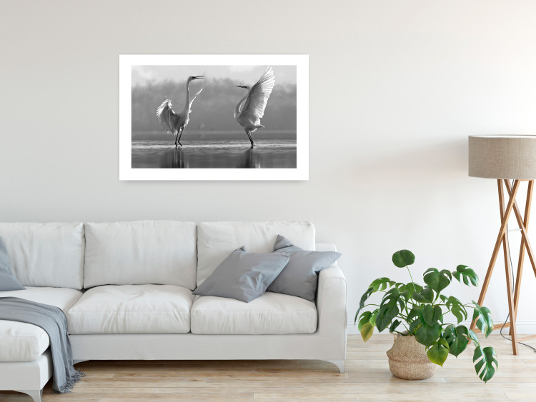 Wall Poster Heron Love [Poster] 115138 additionalImage 4