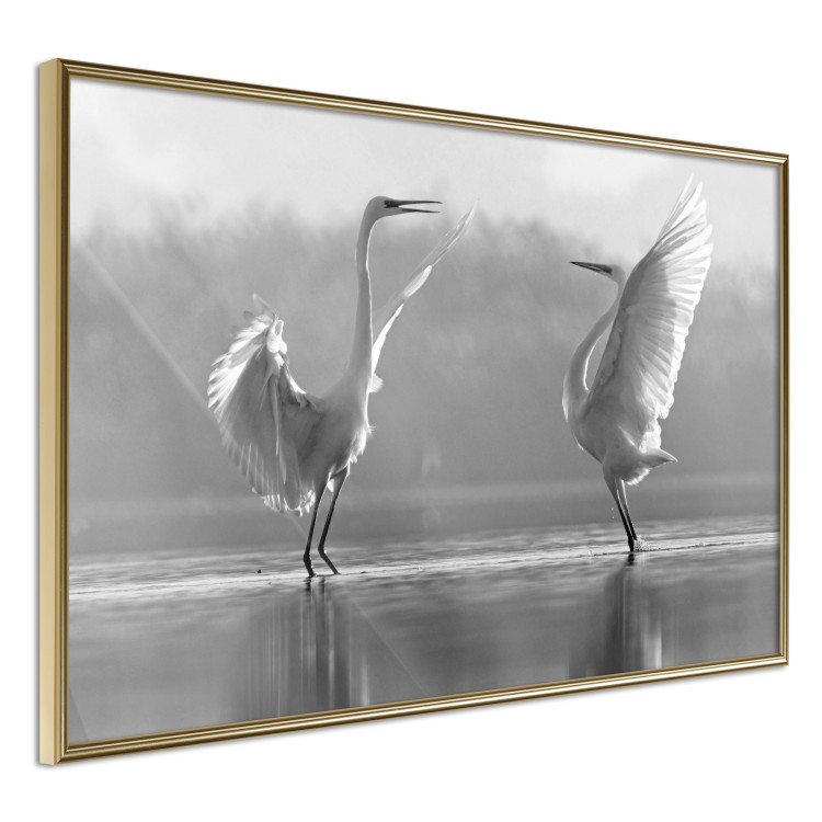 Wall Poster Heron Love [Poster] 115138 additionalImage 14