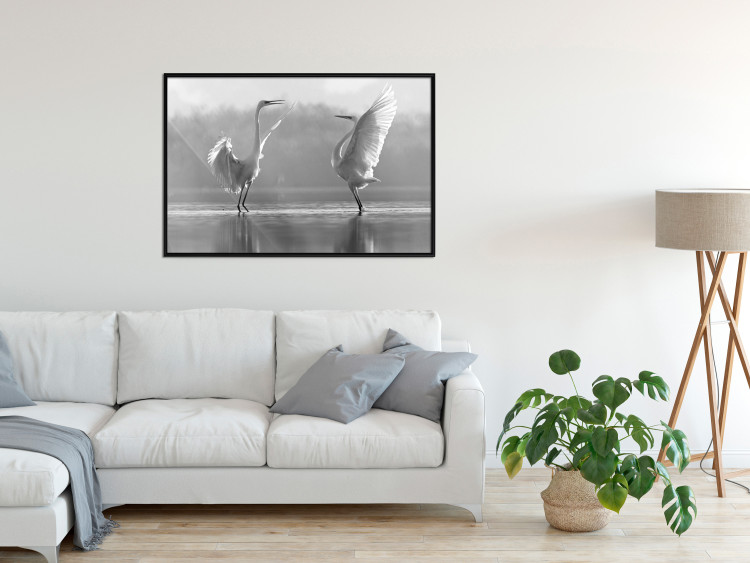Wall Poster Heron Love [Poster] 115138 additionalImage 5