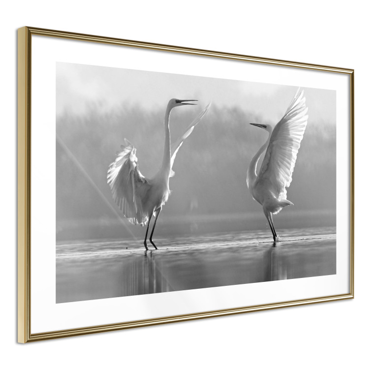 Wall Poster Heron Love [Poster] 115138 additionalImage 8