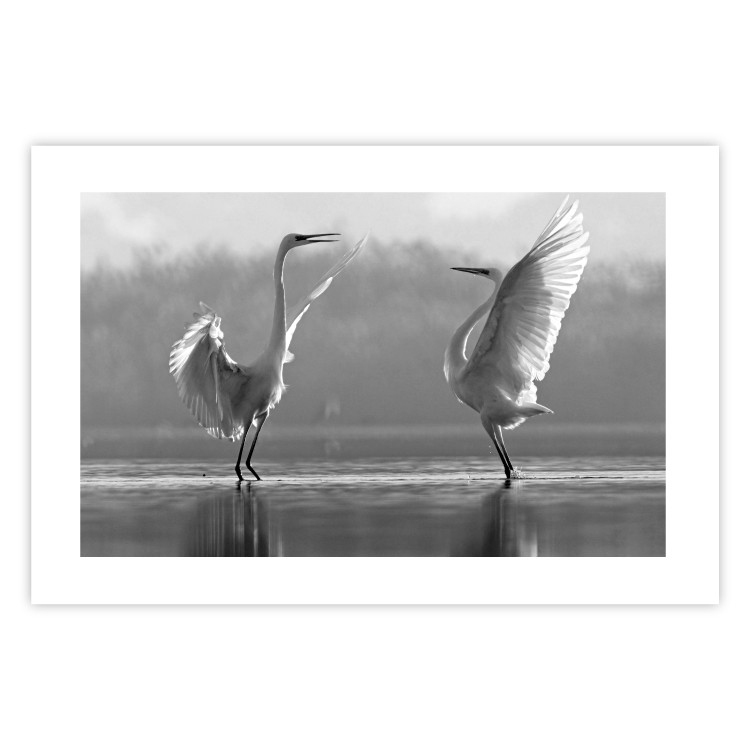 Wall Poster Heron Love [Poster] 115138 additionalImage 25