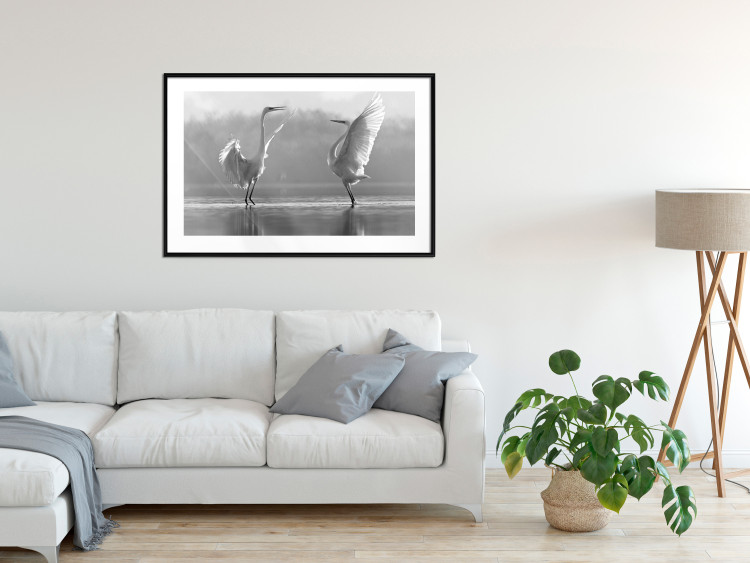 Wall Poster Heron Love [Poster] 115138 additionalImage 6