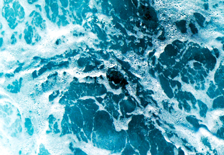 Wall Poster Sea Current - nautical composition with foamy sea waves 115238 additionalImage 3