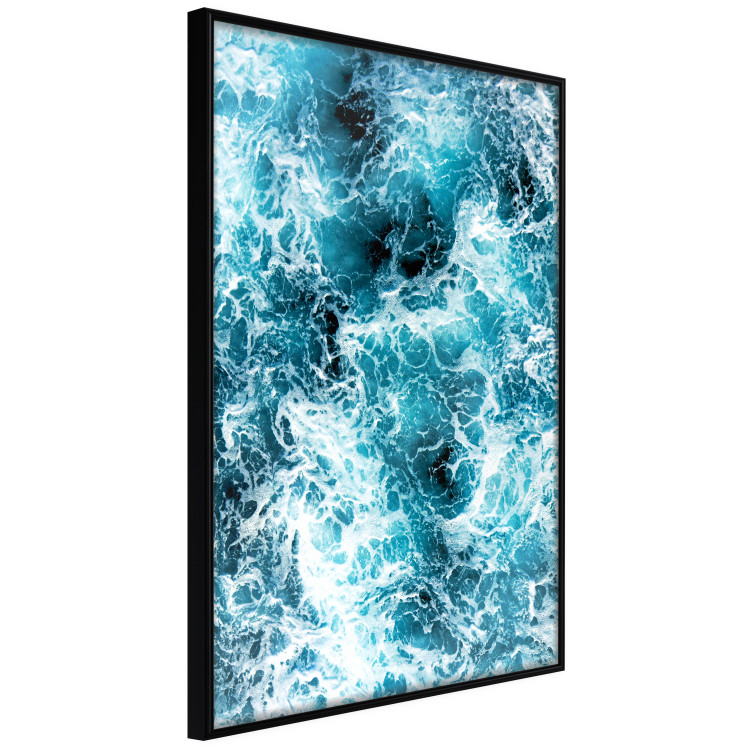 Wall Poster Sea Current - nautical composition with foamy sea waves 115238 additionalImage 11