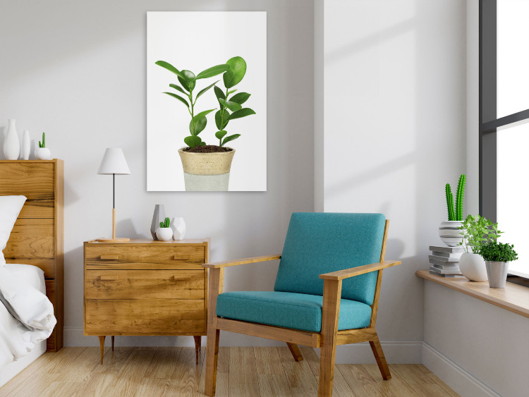 Canvas Plant In Pot (1 Part) Vertical 116638 additionalImage 3
