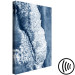 Canvas Sea power - aerial view of Scandinavian waves next to a sandy beach 117238 additionalThumb 6