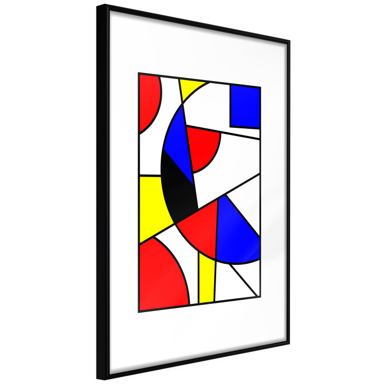 Wall Poster De Stijl Abstraction - colorful composition with geometric shapes 117438 additionalImage 11